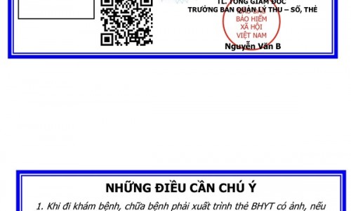 Từ ngày 1/4 cấp thẻ BHYT mẫu mới trên toàn quốc