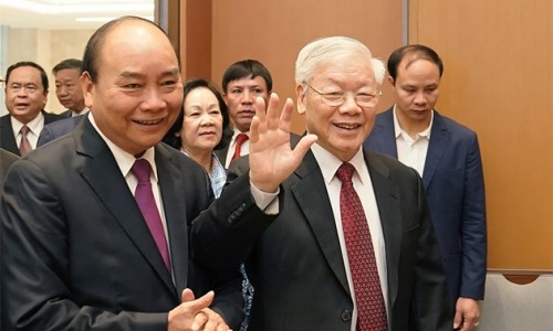 Hôm nay Quốc hội miễn nhiệm Chủ tịch nước Nguyễn Phú Trọng, Thủ tướng Nguyễn Xuân Phúc