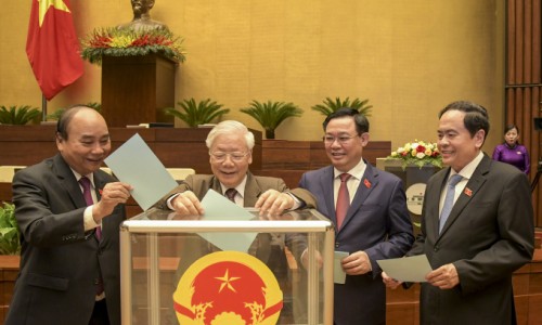 Quốc hội miễn nhiệm Chủ tịch nước Nguyễn Phú Trọng