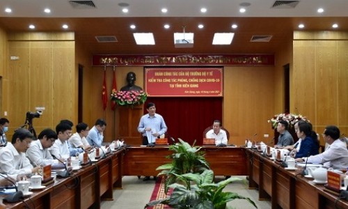 Bộ trưởng Y tế: Kiên Giang cần chuẩn bị tất cả các tình huống xấu nhất