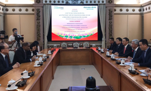 TPHCM hợp tác với Singapore trong lĩnh vực quy hoạch