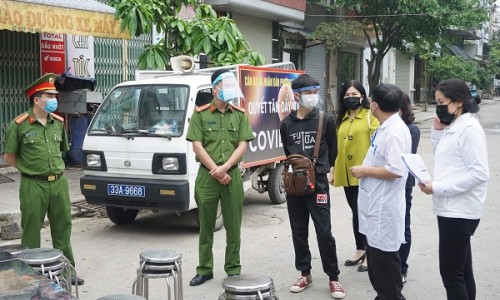 Thông báo tìm người tới 5 điểm liên quan ca mắc COVID-19