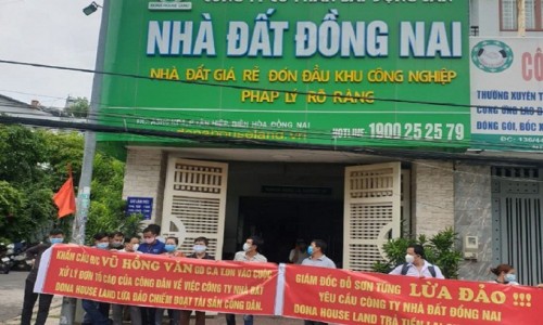 Vụ vẽ 4 dự án "ma": Bắt thêm 3 lãnh đạo Công ty Cổ phần Bất động sản Nhà đất Đồng Nai