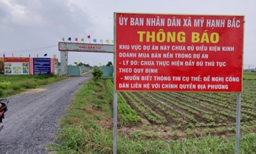 Long An: Hàng nghìn dự án bất động sản được yêu cầu công khai thông tin dự án