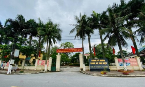 Xã Tân Việt, huyện Thanh Hà, tỉnh Hải Dương: Người dân xây dựng trên đất