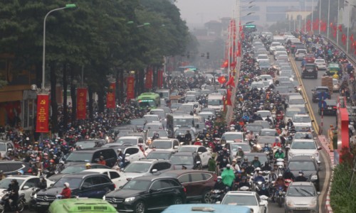 Năm 2025: Hà Nội dự kiến cấm xe máy tại các quận nội đô