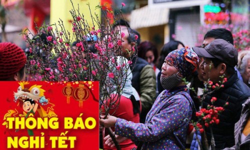 Lịch nghỉ Lễ Tết trong năm 2022