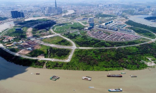 Tp.HCM đề nghị 4 công ty đấu giá đất Thủ Thiêm nộp tiền sử dụng đất