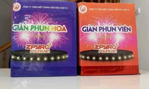 Tạm dừng bán hai sản phẩm pháo hoa của nhà máy Z121 vì có tiếng nổ