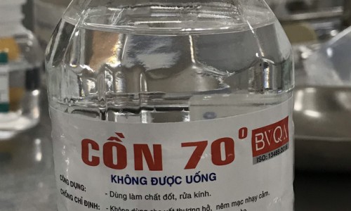 Cảnh báo: Nguy cơ độc hại khi mua cồn công nghiệp để sát khuẩn