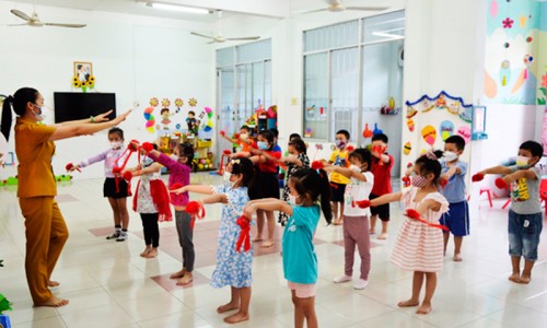 Hà Nội: Trẻ mầm non đi học trở lại từ 13/4