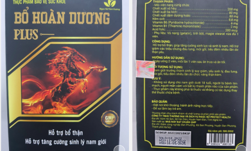 Nhiều sản phẩm giảm cân của Công ty TNHH sản xuất - Y dược phẩm Vĩnh Điển chứa chất cấm