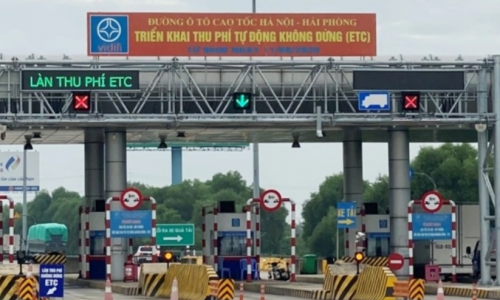 Từ 1/6 sẽ thu phí tự động cao tốc Hà Nội - Hải Phòng, vi phạm bị phạt đến 2 triệu đồng