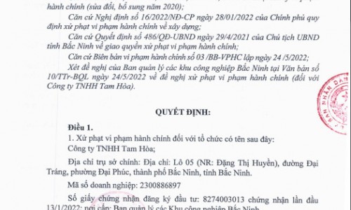 Bắc Ninh: Xử phạt 3 công ty xây dựng không phép hàng nghìn m2