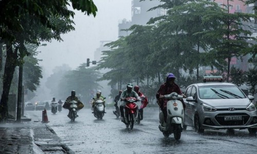 Thời tiết ngày 29/6: Chiều tối Hà Nội có mưa to