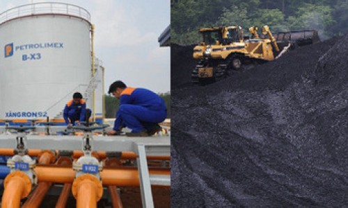 Nhập khẩu xăng dầu, than đá tăng trên 120%