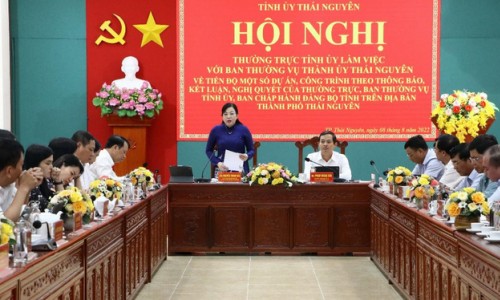 Thái Nguyên kiên quyết thu hồi các dự án chậm tiến độ