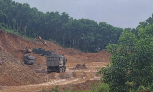Bắc Giang: Siết hoạt động khai thác, vận chuyển khoáng sản
