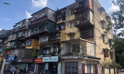 Hà Nội dự kiến bồi thường gấp đôi diện tích khi cải tạo chung cư cũ