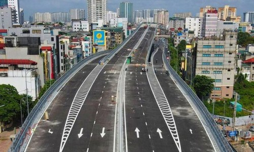 Hà Nội sẽ thông xe đường Vành đai 2 trên cao vào ngày 11/1 tới