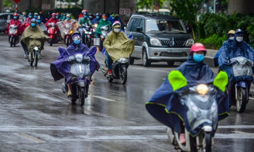 Miền Bắc sắp chuyển nồm ẩm kèm mưa phùn rải rác