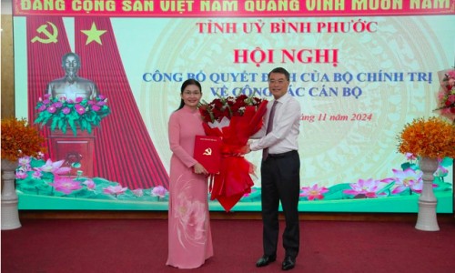Bình Phước có Bí thư Tỉnh uỷ trẻ nhất cả nước