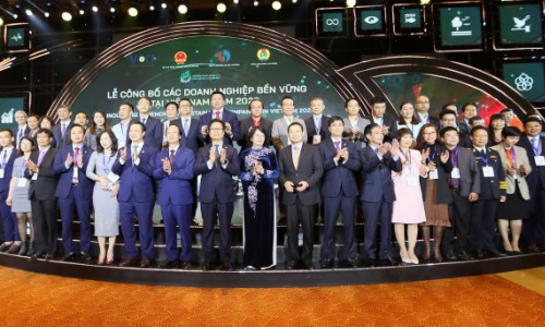 Công bố doanh nghiệp phát triển bền vững tại Việt Nam năm 2020