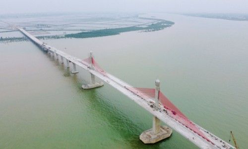 Cầu Cửa Hội mở cửa cho phương tiện lưu thông qua trong dịp Tết