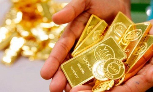 Giá vàng tăng vọt lên đỉnh 3 tuần