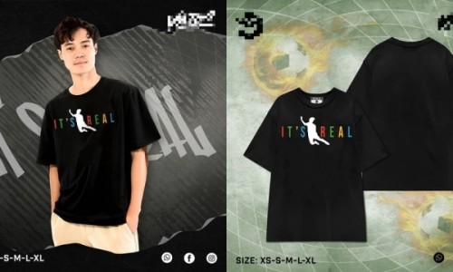 Vừa ra mắt, áo 'It's Real' của Văn Toàn đã bị đạo nhái tràn lan trên mạng