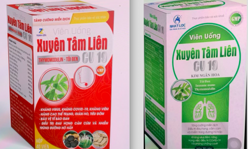 Bộ Y tế cảnh báo: 2 sản phẩm Xuyên Tâm Liên giả mạo công dụng kháng COVID-19