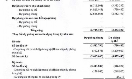 Nhà băng nào đang 'mạnh tay' trích lập dự phòng rủi ro nhất?