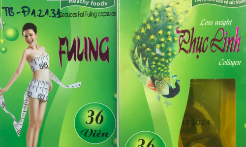 Cảnh báo: Phát hiện chất cấm trong sản phẩm TPBVSK Phục linh Collagen
