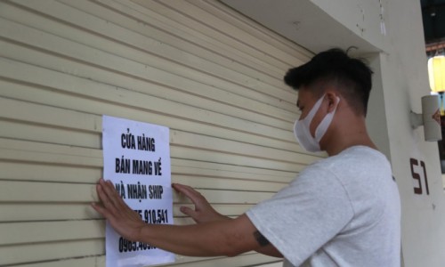 Quận Hai Bà Trưng dừng bán hàng ăn uống tại chỗ, thể dục ngoài trời