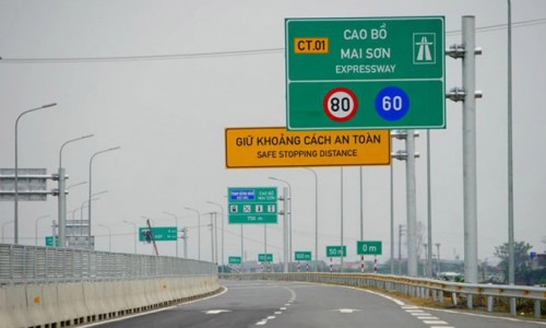 Thông xe cao tốc Bắc - Nam đoạn Cao Bồ - Mai Sơn từ ngày 5/2