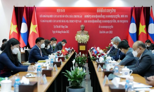 Thủ đô Hà Nội và Thủ đô Viêng Chăn (Lào) ký kết biên bản thỏa thuận hợp tác, giai đoạn 2022-2025