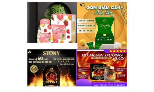 Thu hồi 5 sản phẩm tăng cường sinh lý, giảm béo của Công ty Y dược phẩm Vĩnh Điển