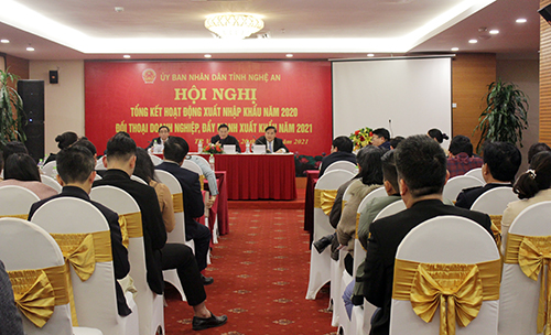 Nghệ An muốn giá trị xuất khẩu đạt 1.200 triệu USD trong 2021