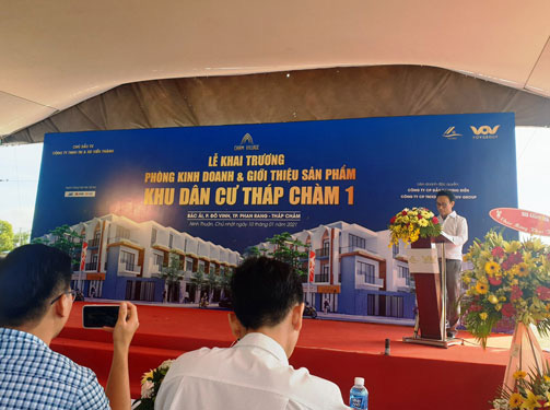 Sở Xây dựng Ninh Thuận "tuýt còi" dự án khu dân cư Tháp Chàm 1