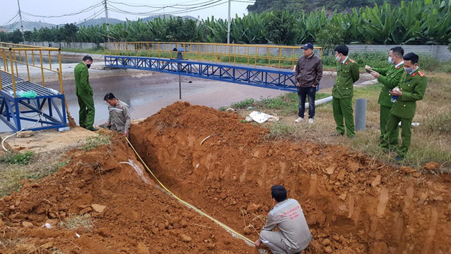 Công ty BHL Sơn La xả thải xuống hang ngầm gây ô nhiễm môi trường
