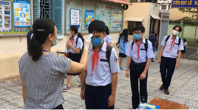 Học sinh TPHCM kết thúc thi học kỳ trước 9/5