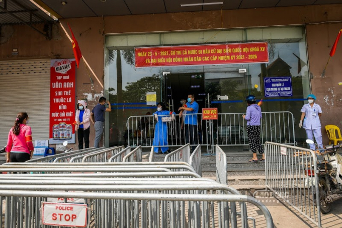Hà Nội: Tòa nhà chung cư Đại Thanh bị phong tỏa