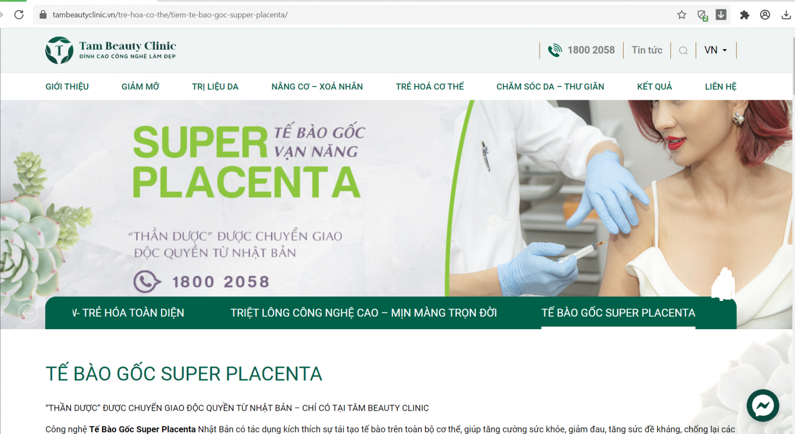 Tâm Beauty Clinic ngang nhiên triển khai dịch vụ không được cấp phép