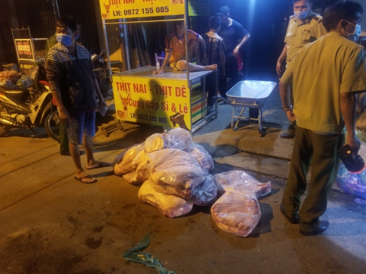 Bình Phước: Ngăn chặn kịp thời gần 700kg thịt lợn không qua kiểm dịch