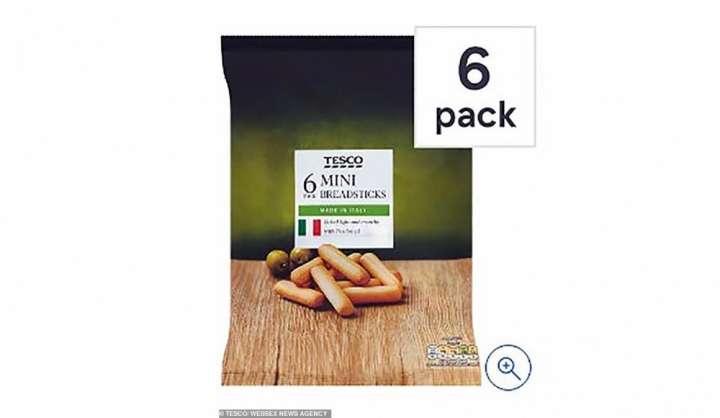 Tesco thu hồi khẩn cấp bánh mì que mini vì nguy cơ gây dị ứng cao