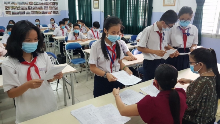 Hà Nội: Thí sinh thi thuộc diện F0, F1 sẽ được tuyển thẳng vào lớp 10 công lập