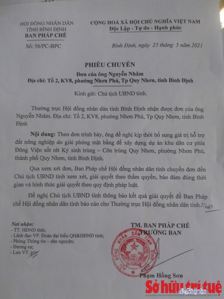 Quy Nhơn (Bình Định): Hé lộ hàng loạt góc khuất trong thu hồi đất làm dự án?