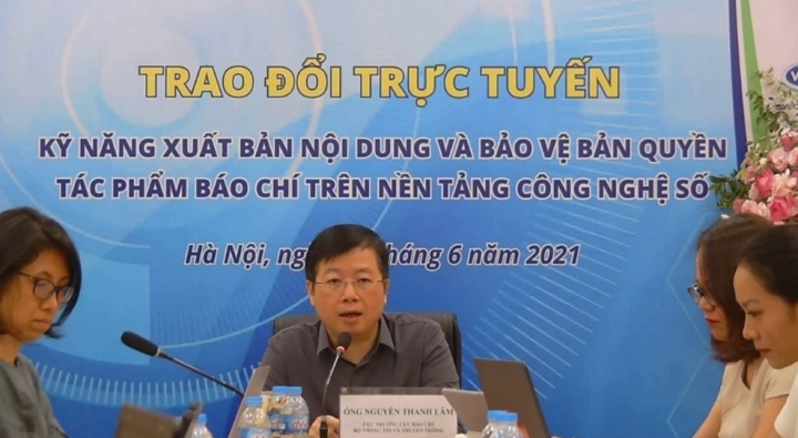 Tập trung bảo vệ bản quyền tác phẩm báo chí trên nền tảng công nghệ số