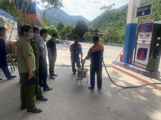 Nghệ An: Xử phạt hơn 100 triệu đồng đối với 4 doanh nghiệp kinh doanh xăng dầu