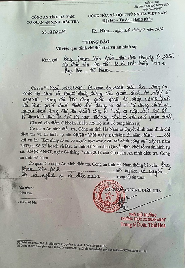 Trung ương quyết tâm dọn ‘rác’ tại Dự án TNR Star Đồng Văn